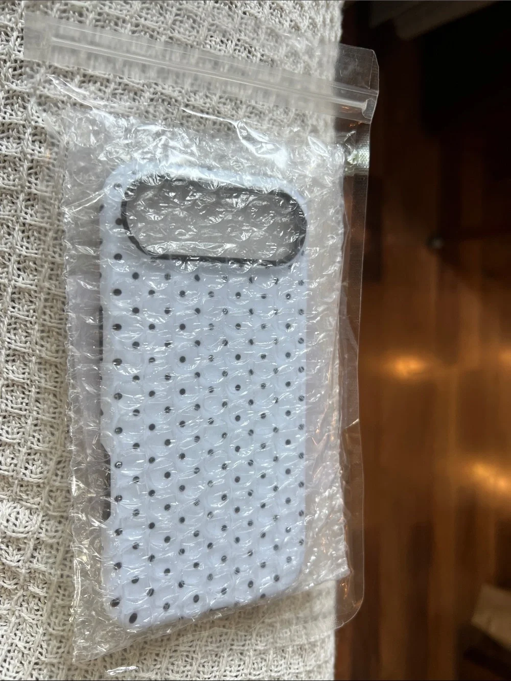 White Polka Dot Protective Apple iPhone Air Case